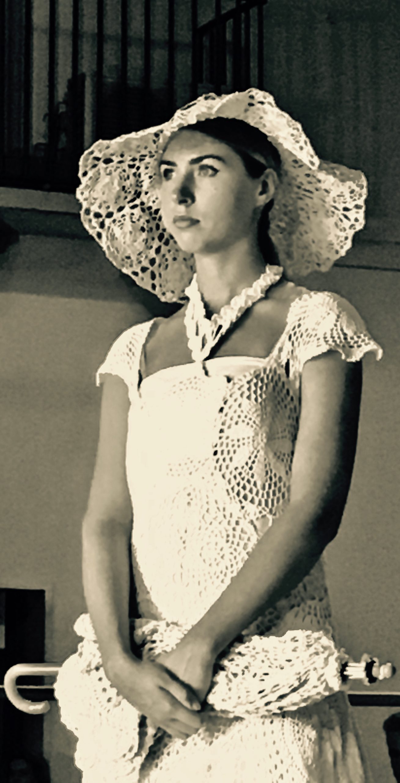 abito da sposa in pizzo