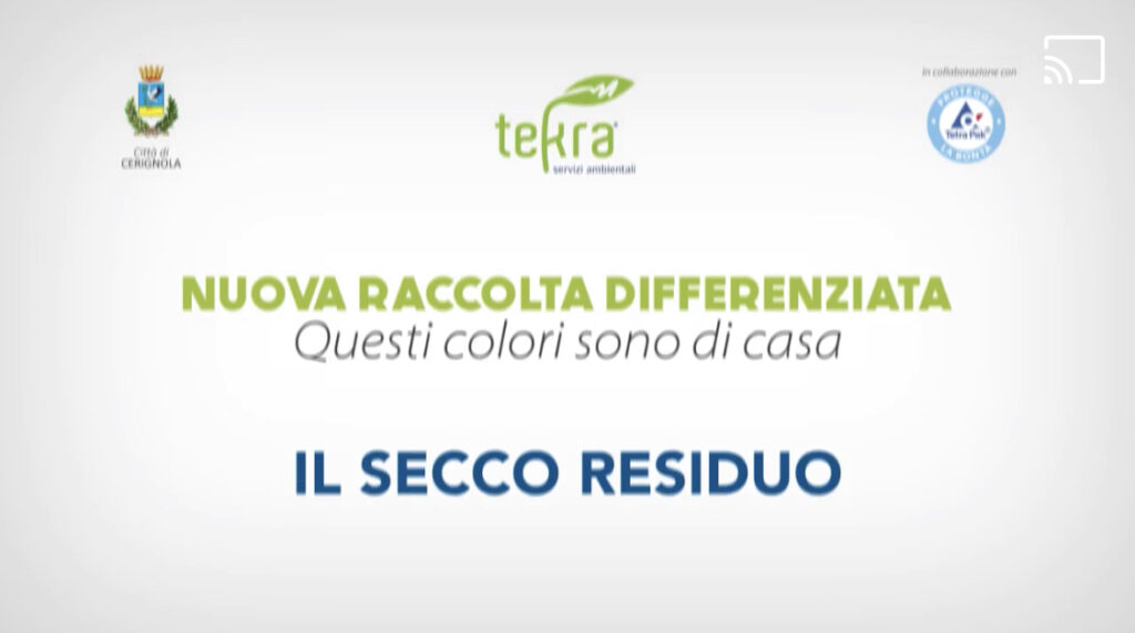smaltire secco residuo cerignola raccolta differenziata